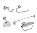 KIT ACESSORIOS BANHEIRO ELEGANCE AGUIA 